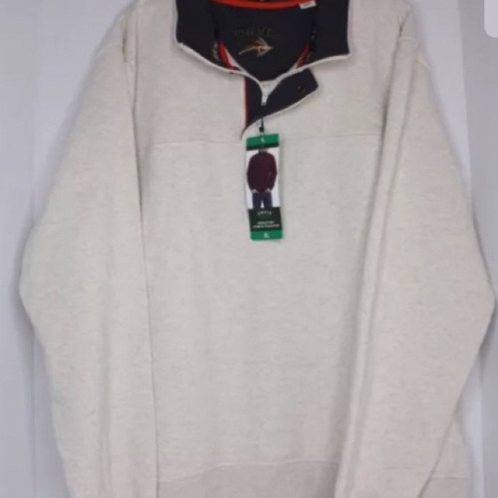 Orvis Men Classic Fit Fleece Pullover Sweater XL